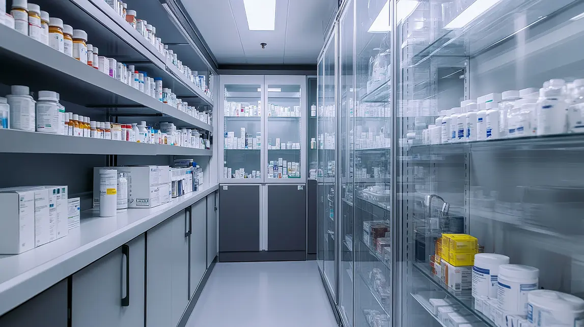RFID cabinets in a medical facility