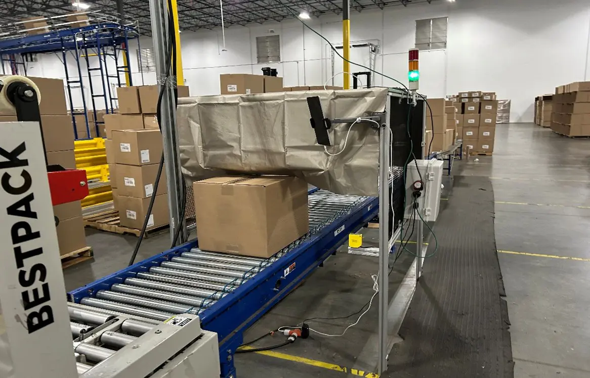 CYBRA's RFID cage installed at O'Neill Logistics' facilities