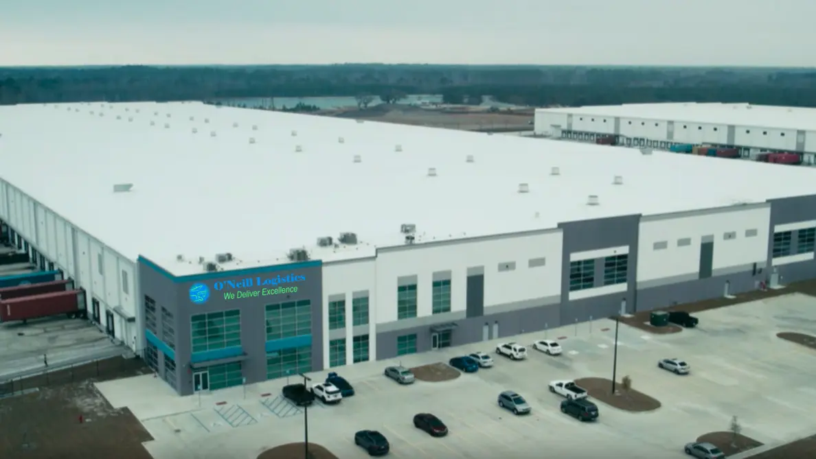 O’Neill Logistics’ one million square foot warehouse in Bloomingdale, GA