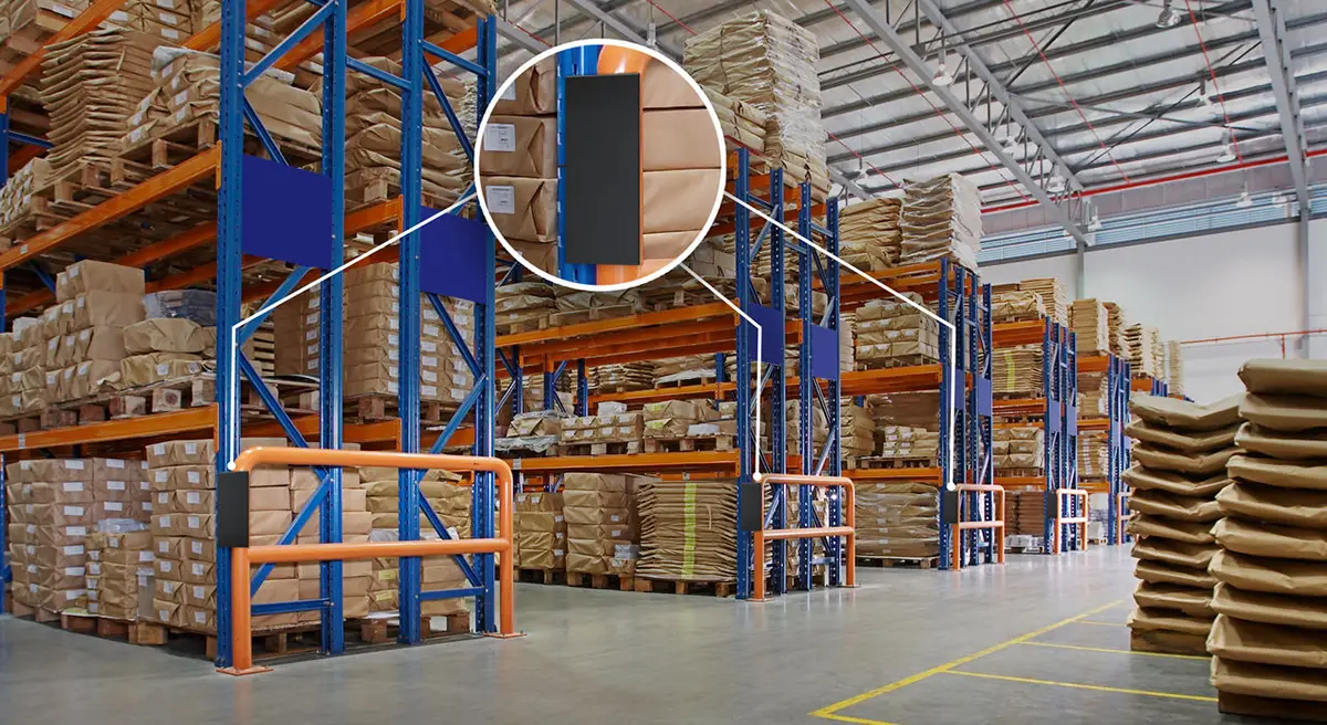 RFID portals in use at a distribution center