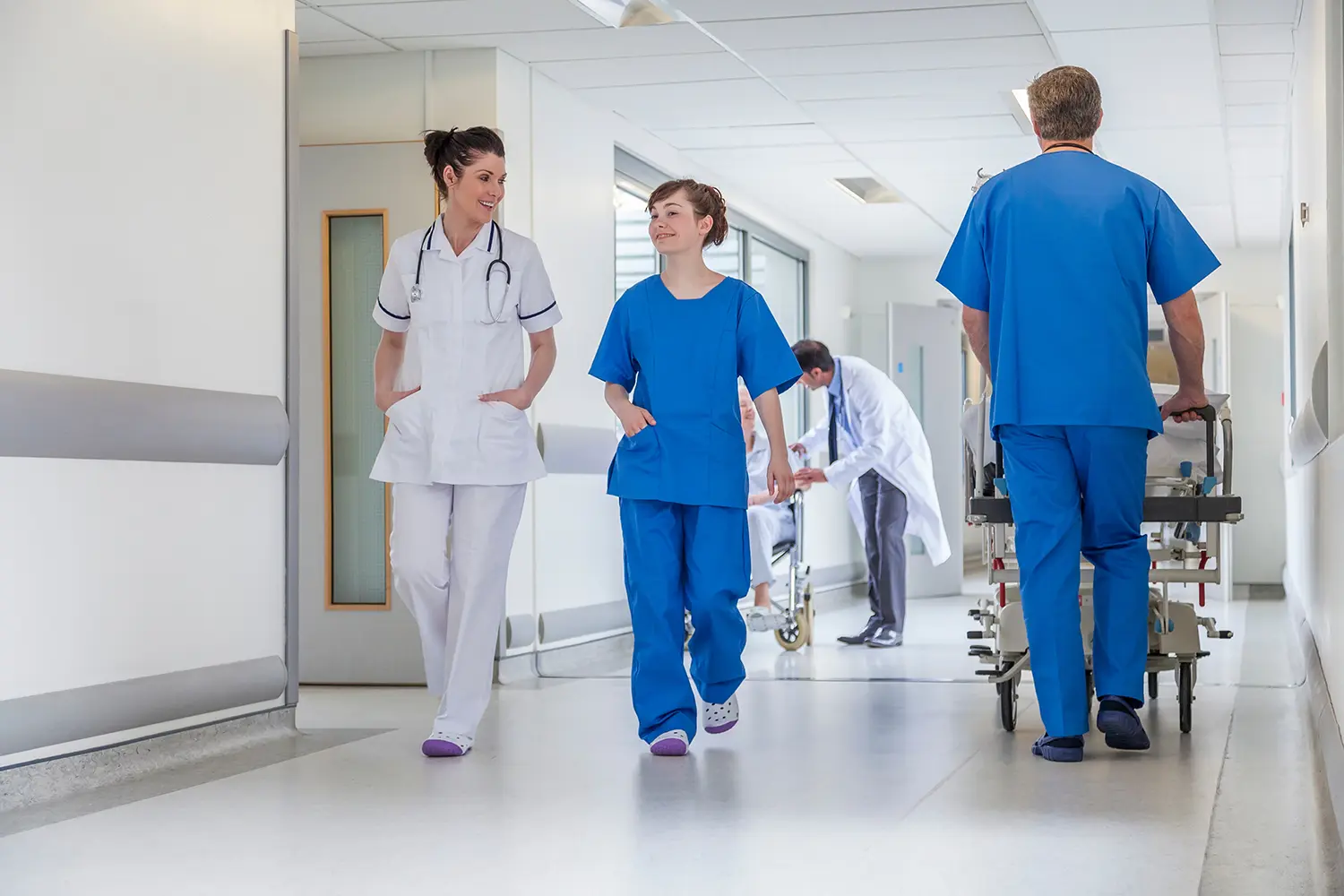 RFID uniforms for nurses and healthcare workers