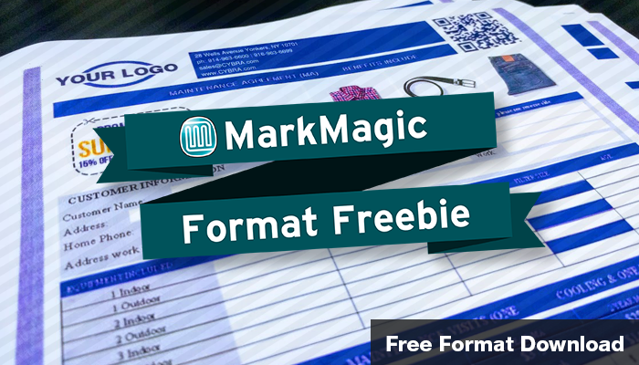 MarkMagic Freebie (Full Color Form)