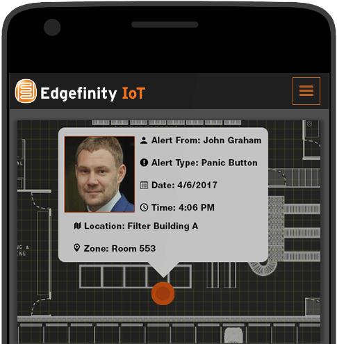 Edgefinity IoT is a lone worker tracking system on your mobile device. Edgefinity IoT is a lone worker tracking system on your mobile device.