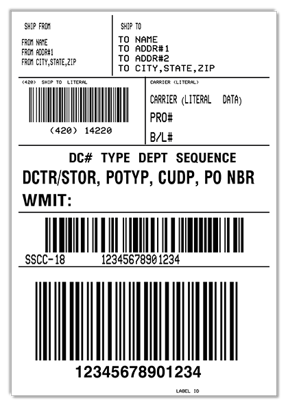 Develop WMIT shipping labels with MarkMagic within your Manhattan WMi license.