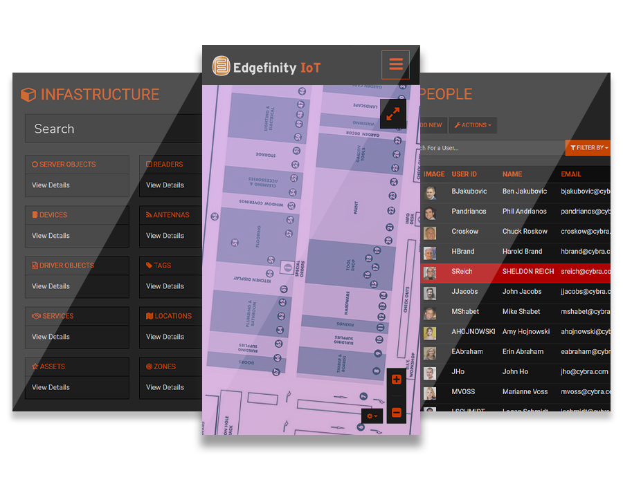 Edgefinity IoT sends immediate lone worker safety alerts as they come in.