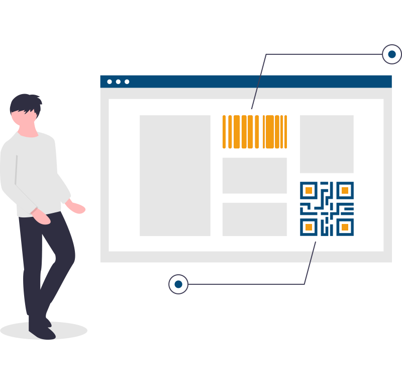Adding barcodes and RFID tags is easy with JMagic Adding barcodes and RFID tags is easy with JMagic