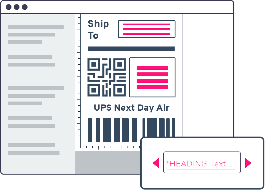 New in MarkMagic X: Long *HEADING Text and Data Fields and HP PCL5 Laser Fields