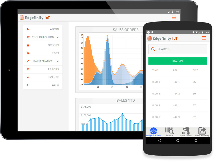 Edgefinity IoT RFID Software