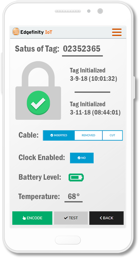 Lock and encode your RFID seals to track status and location with CYBRA's RFID Smart Seals. Lock and encode your RFID seals to track status and location with CYBRA's RFID Smart Seals.