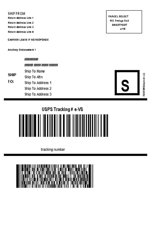 Fedex Printable Shipping Labels Free Printable Download