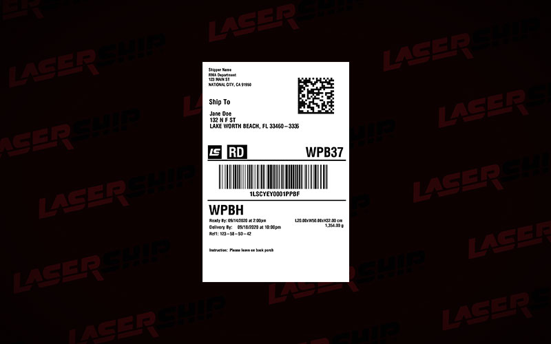 shipped with lasership tracking id lx41771588