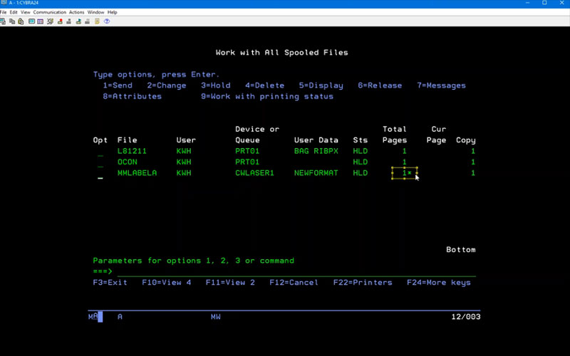 AS/400 Forms Software | CYBRA