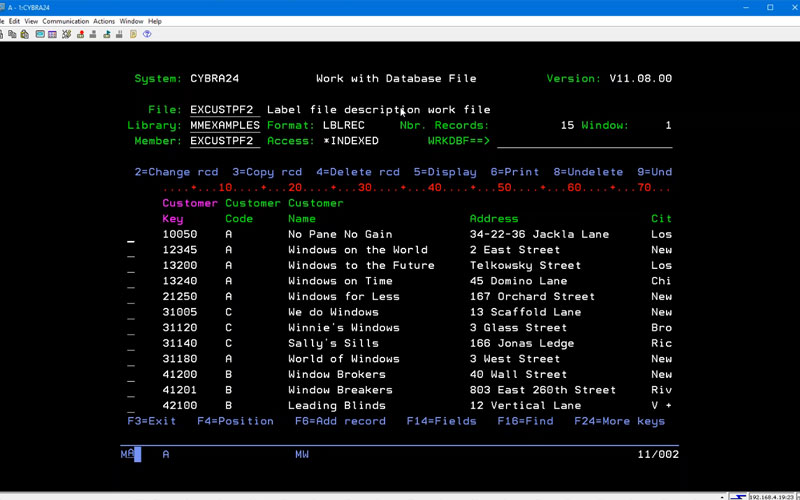 CYBRA's MarkMagic label printing software was initially built for the IBM AS400 platform