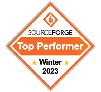 SourceForge - Top Barcode Software Performer (2023)
