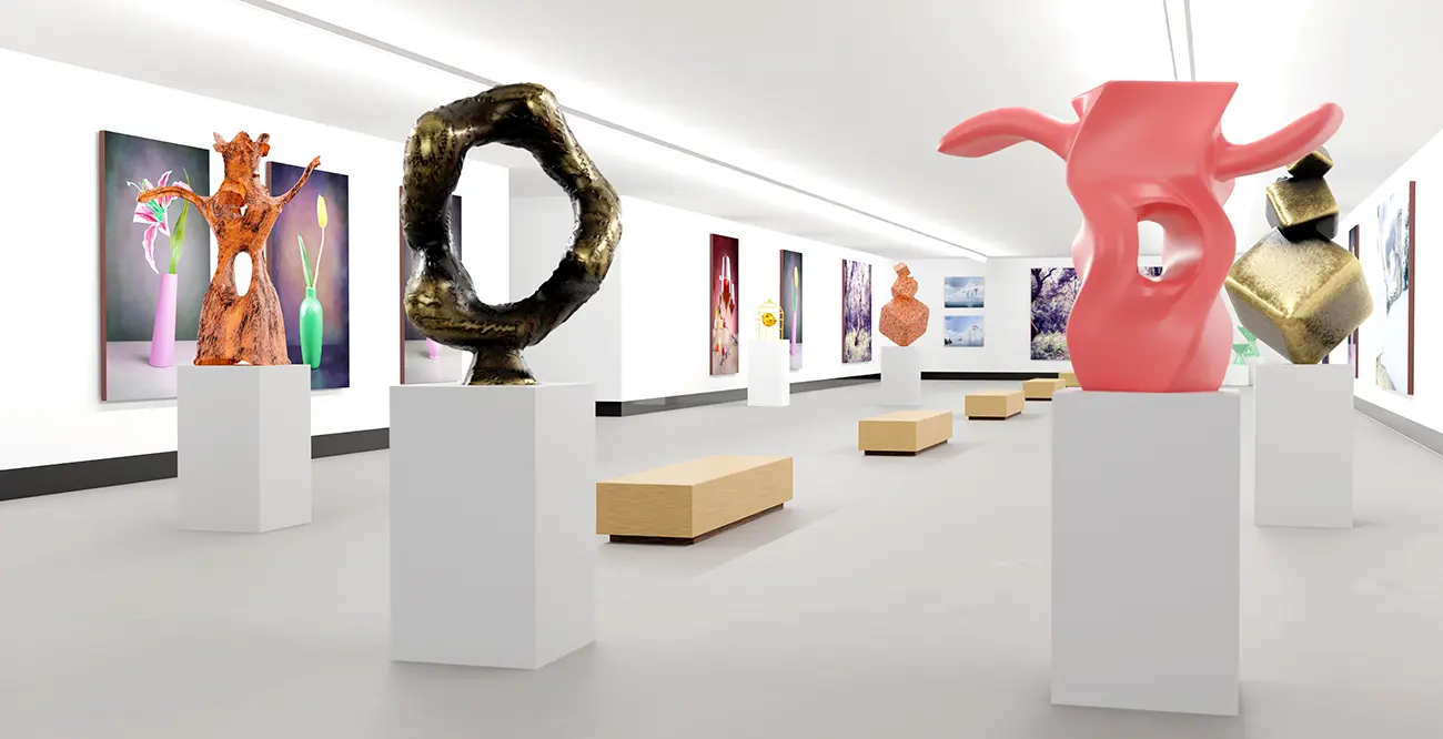 RFID systems can track artwork throughout galleries or warehouses.
