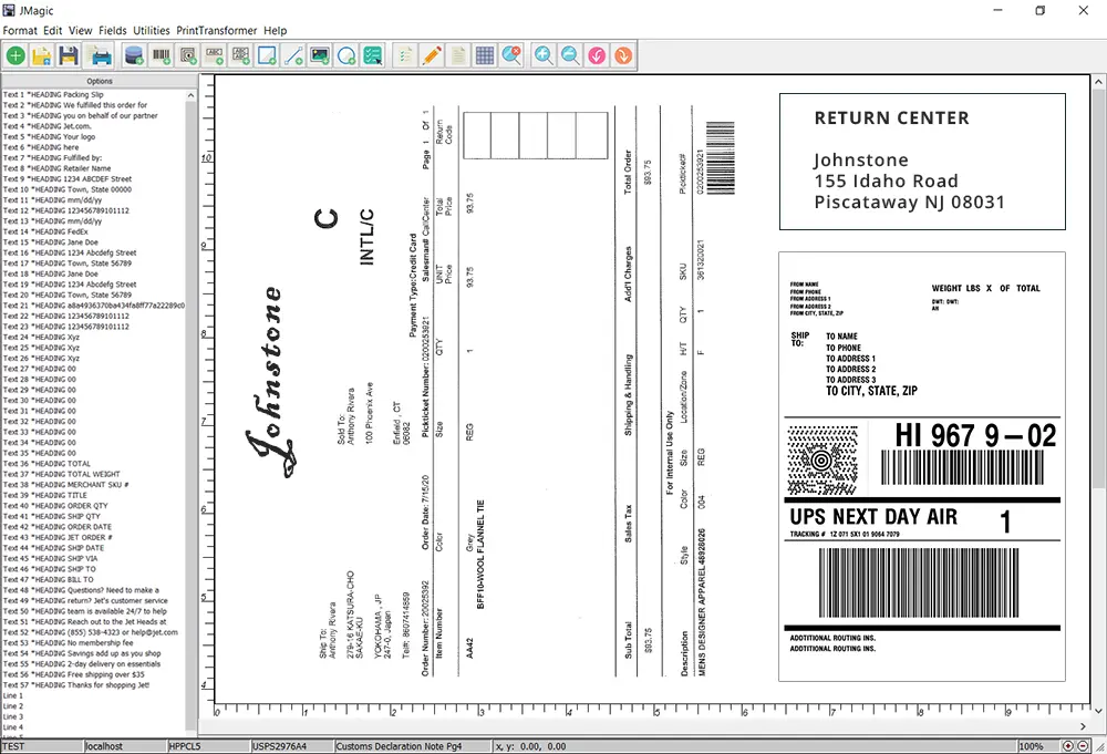 Collating forms and labels with MarkMagic