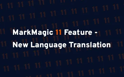 MarkMagic 11 Feature – New Language Translation