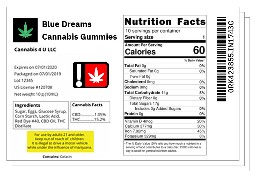 Cannabis templates within MarkMagic