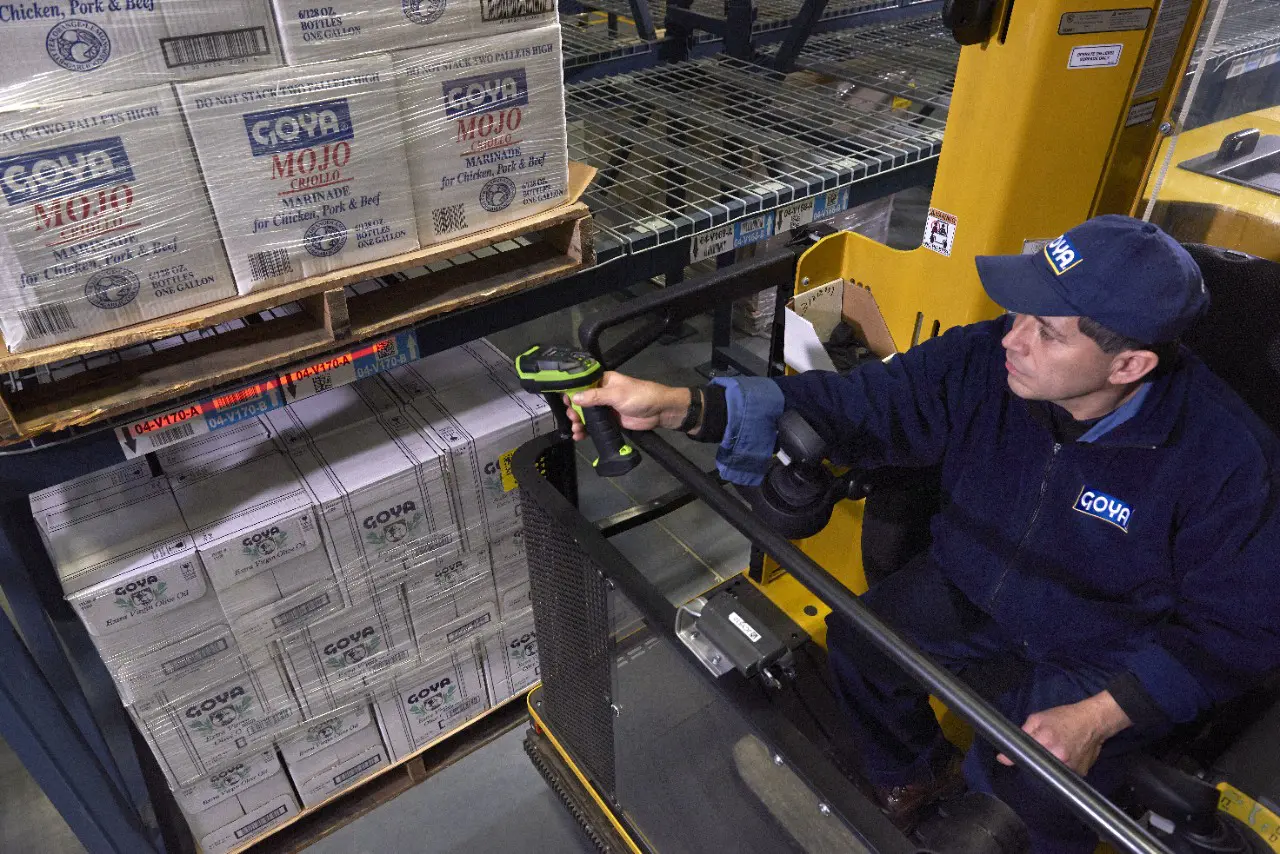 RFID tags and barcodes can be added to warehouse racks and storage units for quick scanning as workers move through facilities.