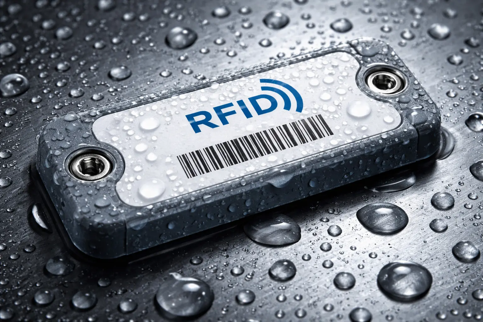 Wet RFID tag