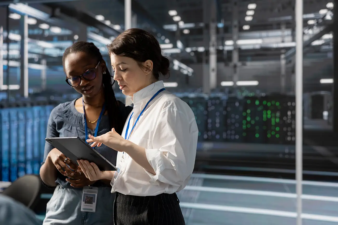 Data centers can use RFID to track equipment, assets, and employees.